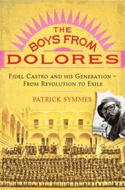 Cover of The Boys from Dolores by Patrick Symmes