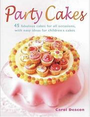Cover of Party Cakes by Carol Deacon