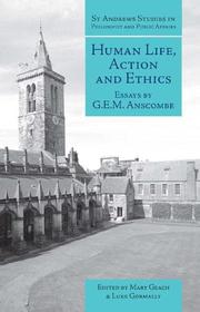 Front cover of Human Life, Action and Ethics by Luke Gormally