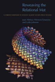 Front cover of Reweaving the relational mat by Joan Alleluia Filemoni-Tofaeno