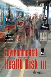 Front cover of Environmental health risk III by C. A. Brebbia
