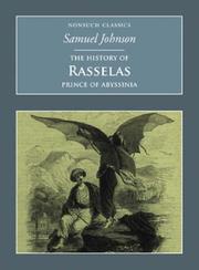 Front cover of The History of Rasselas, Prince of Abyssinia by Samuel Johnson