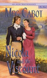 Front cover of Nicola and the Viscount by Meg Cabot