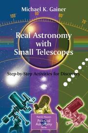 Cover of Real Astronomy with Small Telescopes by Michael K. Gainer