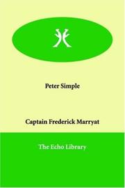 Cover of Peter Simple by Frederick Marryat