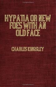 Front cover of Hypatia, or, New foes with an old face by Charles Kingsley