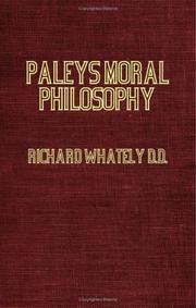 Cover of Paley's Moral Philosophy, With Annotations by Richard Whately