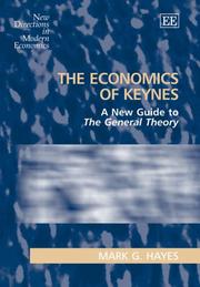 Front cover of The Economics of Keynes by Mark Hayes
