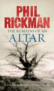 Front cover of The Remains of an Altar (Merrily Watkins Mysteries) by Phil Rickman