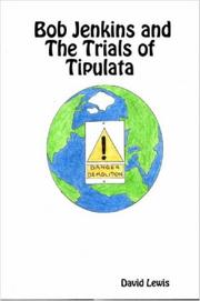 Front cover of Bob Jenkins and The Trials of Tipulata by David, Lewis