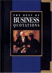 Cover of The Best of Business Quotations (Best of Quotations) by Helen Exley
