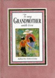 Front cover of To My Grandmother With Love (Suedels) by Sharron Bassin