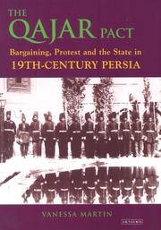Front cover of The Qajar Pact by Vanessa Martin