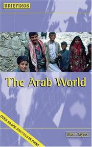 Front cover of The Arab World (Briefings) by Glenn Myers