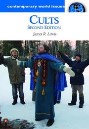 Cover of Cults (Contemporary World Issues) by James Lewis