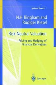 Cover of Risk-neutral valuation by N. H. Bingham