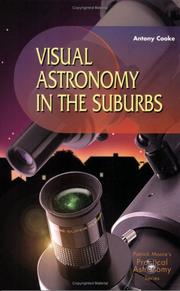 Cover of Visual Astronomy in the Suburbs by Antony Cooke