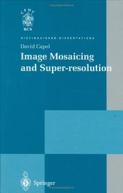 Cover of Image Mosaicing and Super-resolution (Distinguished Dissertations) by David Capel