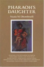 Front cover of Pharaoh's daughter by Nuala Ní Dhomhnaill