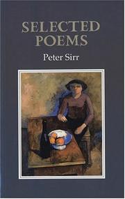 Cover of Selected poems, 1982-2004 by Peter Sirr
