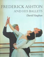 Cover of Frederick Ashton and his ballets by David Vaughan