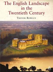 Front cover of The English landscape in the twentieth century by Trevor Rowley