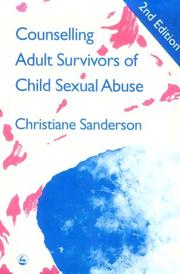 Cover of Counselling adult survivors of child sexual abuse by Christiane Sanderson
