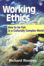 Front cover of An introduction to personal and professional ethics by Richard Rowson