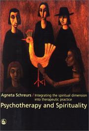 Front cover of Psychotherapy and Spirituality by Agneta Schreurs