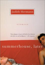 Cover of Sommerhaus, später by Judith Hermann