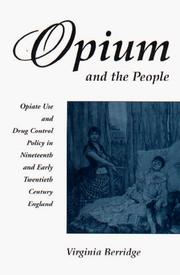 Cover of Opium and the people by Virginia Berridge