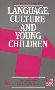 Front cover of Language, culture, and young children by Pat Pinsent