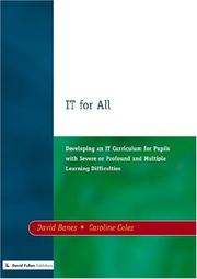 Cover of IT for all by David Banes
