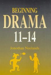 Cover of Beginning drama, 11-14 by Jonothan Neelands