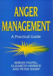 Cover of Anger management by Adrian Faupel
