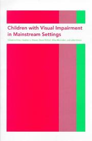 Cover of Children Visual Impairment Main by Christine Arter