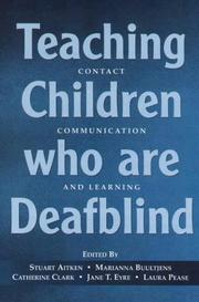 Front cover of Teaching Children Who Are Deafblind Pb by Aitken Stuart