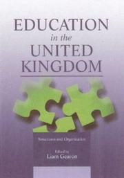 Front cover of Education in the United Kingdom by Liam Gearon