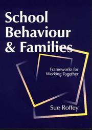 Cover of School Behaviour and Families by Sue Roffey
