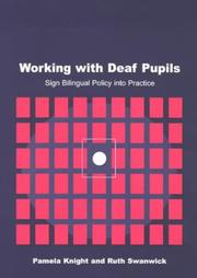 Cover of Working with Deaf Children by Pamela Knight
