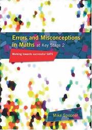Cover of Errors and Misconceptions in Maths at Key Stage 2 by Mike Spooner