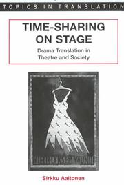Front cover of Time-sharing on stage by Sirkku Aaltonen