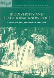 Front cover of Biodiversity and Traditional Knowledge by Sarah A. Laird