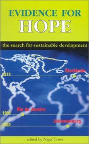 Cover of Evidence for Hope by Nigel Cross