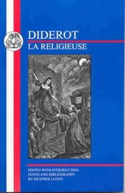 Cover of Diderot by Denis Diderot