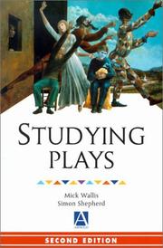 Cover of Studying plays by Mick Wallis