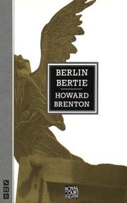 Cover of Berlin Bertie by Howard Brenton