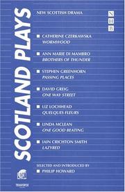 Cover of Scotland plays by Catherine Lucy Czerkawska