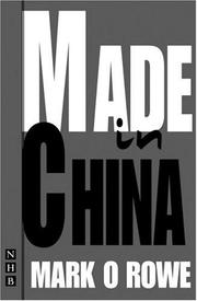 Cover of Made in China by Mark O'Rowe