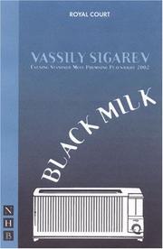 Cover of Black milk by Vasiliĭ Sigarev